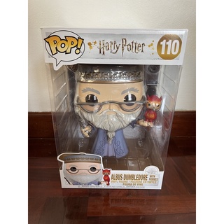 Funko harry potter : Dumbledore ขนาด 10” โมเดลแฮร์รี่พอตเตอร์ *packaging มีตำหนิ