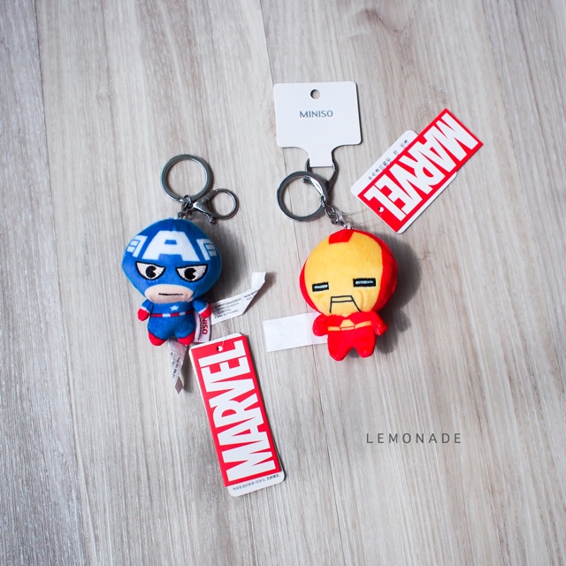 พวงกุญแจ Avengers / captain America / spider man