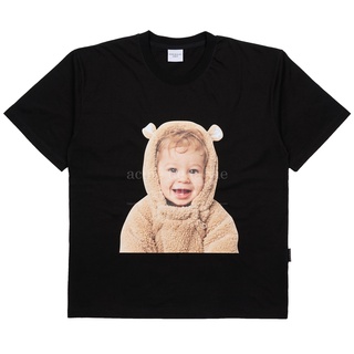 เสื้อยืด[ADLV] 100% authentic UNISEX Over fit T-SHIRT (BABY FACE BEAR DOLL)