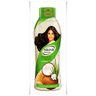 น้ำมันมะพร้าว 100% บำรุงผม ยี่ห้อ Nihar ขนาด (98 มล) -- Nihar 100% Pure Coconut Hair Oil (98 ml)