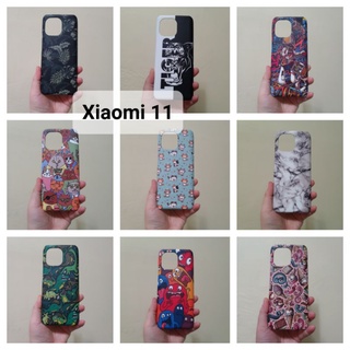 เคสแข็ง Xiaomi 11 เคสไม่คลุมรอบนะคะ เปิดบน เปิดล่าง (ตอนกดสั่งซื้อ จะมีให้เลือกลายก่อนชำระเงินค่ะ)