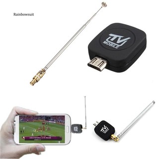 【 RB 】 จูนเนอร์รับสัญญาณ TV Tuner DVB-T Portable Micro USB Untuk Android / Handphone / Tablet