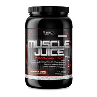 Muscle Juice Revolution 2600 Mass Gainer - 4.7 ปอนด์และ 11 LBS (ปอนด์) รสช็อคโกแลต