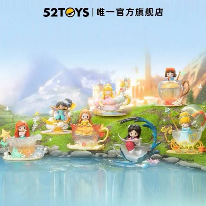 Disney princess D baby × 52Toys แยกตัว แท้ พร้อมส่ง