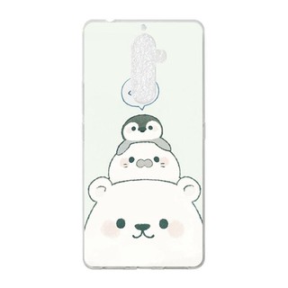 เคสซิลีโคนสำหรับ Lenovo K 8 Note Fish and Bear