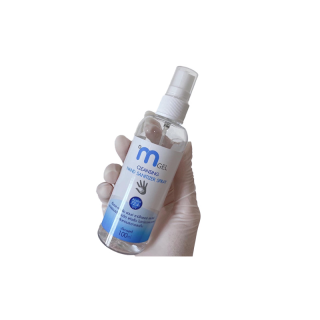 🦠 สเปรย์ แอลกอฮอล์ ล้างมือ 72.4% 100 ml Food grade Alcohol  M Gel Cleansing Hand Sanitizer Spray
