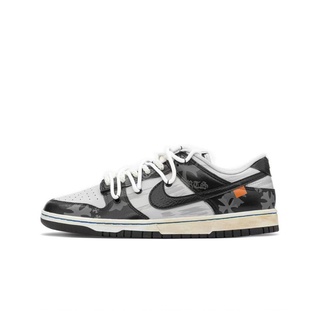 【พร้อมส่ง ของแท้ 100%】NIKE DUNK LOW RETRO XD.  ผ้าใบ รองเท้าวิ่ง