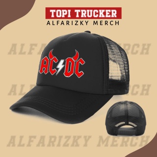 Acdc หมวก Trucker Distro Nets สําหรับผู้ชาย ผู้ใหญ่