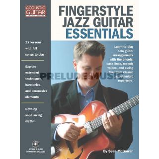 FINGERSTYLE JAZZ GUITAR ESSENTIALS Acoustic Guitar Private Lessons (HL00119954)