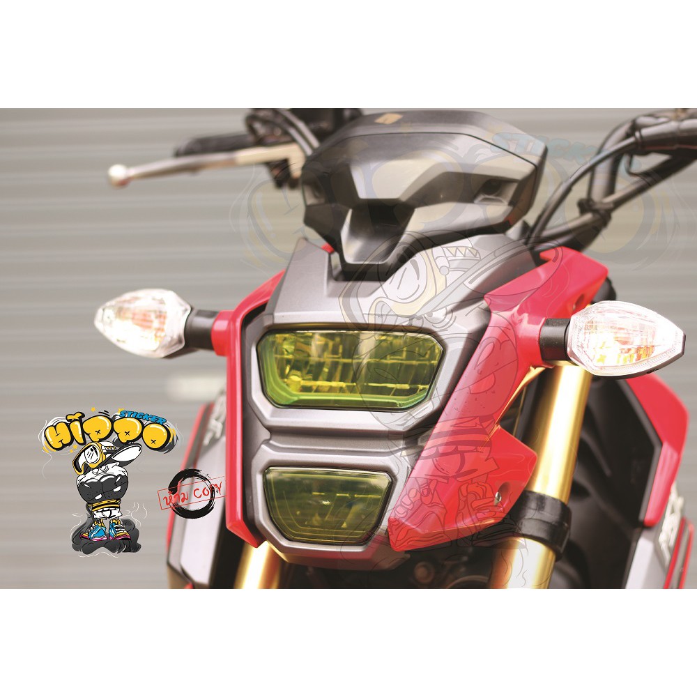 ฟิล์มไฟหน้า msx-sf สีเหลืองปรอทรุ้ง