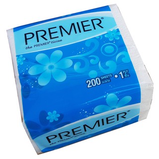 กระดาษเช็ดปาก PREMIER พร้อมส่งยกลัง (ุ60 ห่อ)