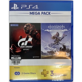 [Ps4][มือ2] เกม Gran turismo sport + horizon zero dawn