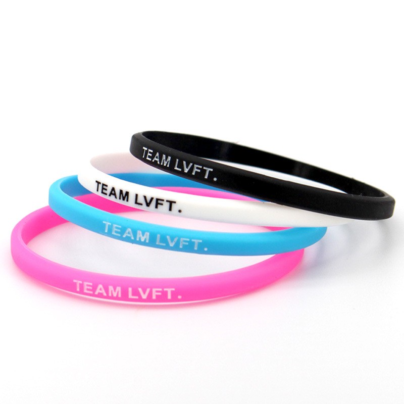LVFT GYM Sports Bracelet สร้อยข้อมือยาง LIVE FIT