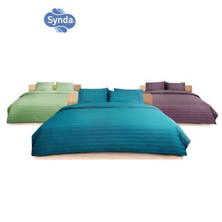 Synda ผ้าปูที่นอนรัดมุม Cotton Satin 500 เส้นด้าย รุ่น Lamode