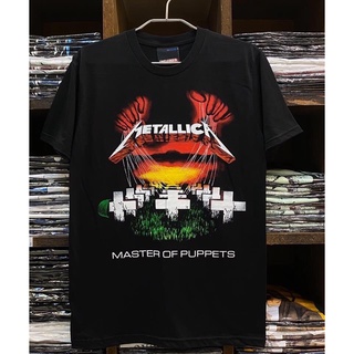 ถูกสุดๆสไตล์ใหม่ เสื้อยืดลายวง METALLICA คอกลมรหัสเต็ม