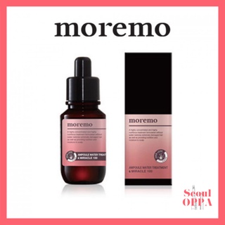 [Moremo] ทรีทเม้นท์น้ํา 100 (30 มล.) แอมพูลผม พรีเมี่ยม สําหรับหนังศีรษะ และครีมนวดผม สําหรับการเดินทาง ขนาดเล็ก