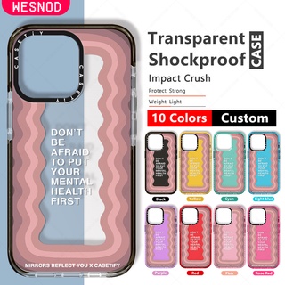กันกระแทกใสแข็งแฟชั่นเคสโทรศัพท์มือถือ ลายคําคม Dont Be Afraid By Mirrors Reflect You สําหรับ IPhone 15 14 11 12 13 Pro Max 7 8 Plus X Xs Xr Miniคุณภาพสูงใสบางนิ่มTpu Casetifyซิลิโคนยี่ห้อโทรศัพท์มือถือไอโฟนปกป้องฝาปิด
