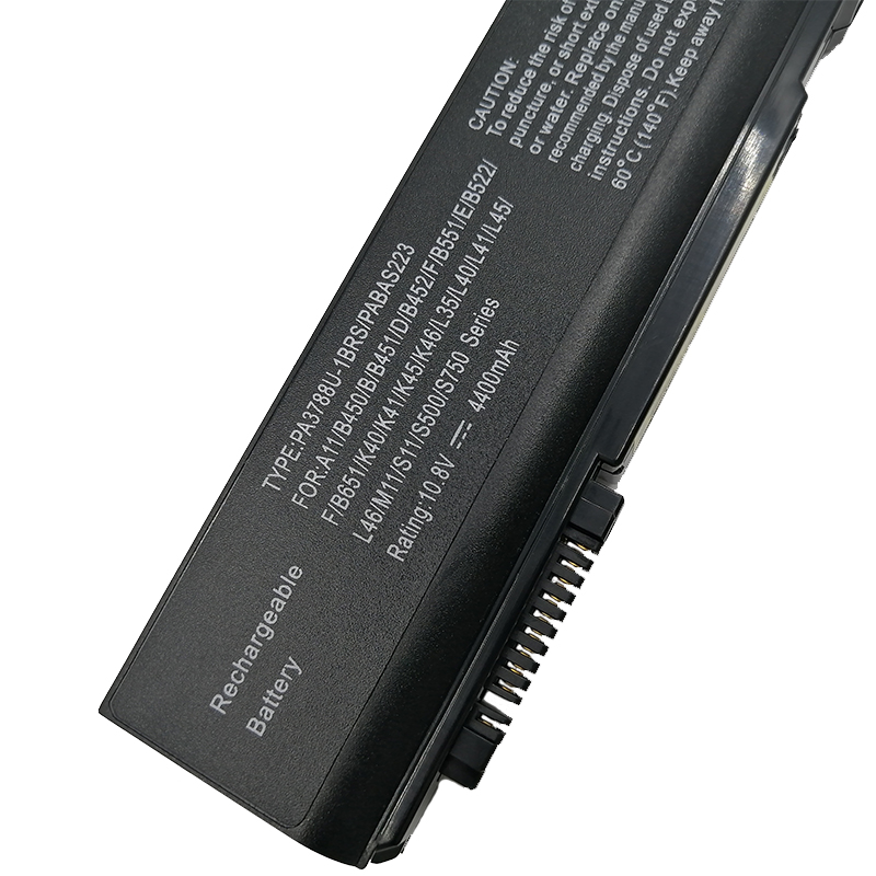 vhbw Akku Ersatz für Toshiba PA3506U-1BRS, PABAS059 für Notebook