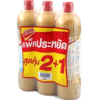 วิกซอล โกลด์ ผลิตภัณฑ์ขจัดคราบ น้ำยาล้างห้องน้ำ 900 มล. แพ็ค3 (8850092019228)