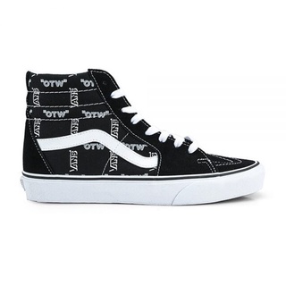 Vans รองเท้าผ้าใบ Sk8-Hi Shadow Vans | Black/True White ( VN0A5JMJB0H )