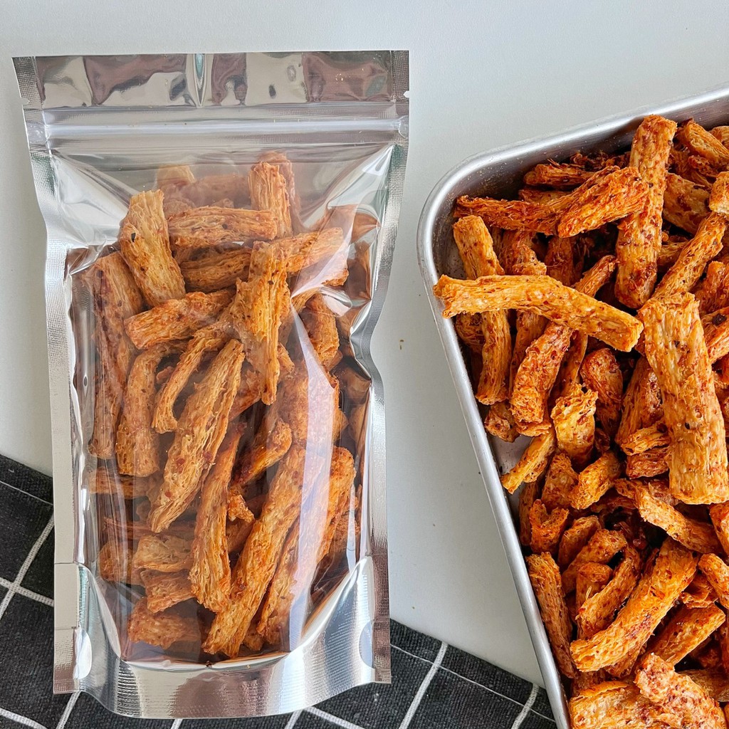 (เจ) น้ำพริกฟองเต้าหู้กรอบ By SP FOODS ไม่มีส่วนผสมของเนื้อสัตว์ น้ำพริก เห็ดเข็มทอง สาหร่าย - รูปที่ 3