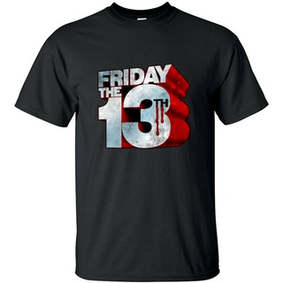 ขายดี!ขายดี เสื้อยืด พิมพ์ลาย The 13th Friday Halloween Jason oorhees Superillains Eil Scary Horror NNlofl09KMmike80S-5X