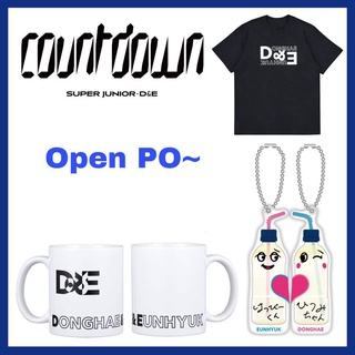 &lt;PO ^ O Êสินค้าซูเปอร์จูเนียร์ D &amp; E นับถอยหลัง