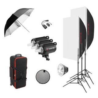 JINBEI SPARK II-400 STUDIO FLASH KIT  (400W/S) JINBEI Spark II 400