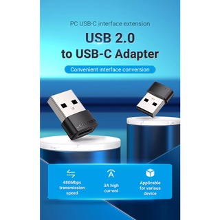 Vention(CDWB0) Type C Adapter Type C Female to USB A Male Adapter USB Type C Converter For Samsung S9 Macbook USB C Adap