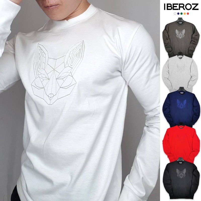 เสื้อยืดแขนยาว IBEROZ ผ้า cotton100%