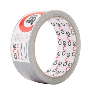 เทปผ้า (36 มม. x9 หลา) สีเงิน ONE Cloth Tape (36 mm.x9 yd) Silver ONE