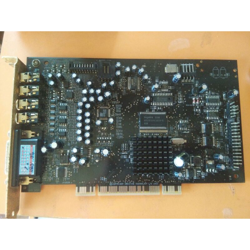 Creative X-FI Xtrem Music 5.1  SB0460 แจ๊คทอง PCI