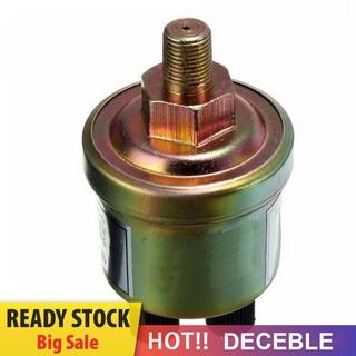 Deceble 1/8 NPT เครื่องวัดความดันน้ํามันเครื่องยนต์ เซนเซอร์ สวิตช์ส่งหน่วย 80x40 มม.