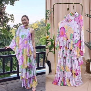 Dress 2 ชิ้น เสื้อคลุม เย็บระบายชาย งานแบรนด์Sretsis