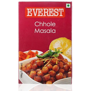 Everest Chhole Masala 100g เครื่องเทศใช้ทำแกงถั่วลูกไก่​