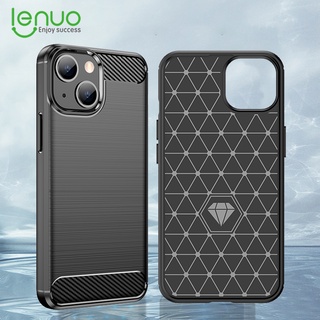 Lenuo เคสโทรศัพท์คาร์บอนไฟเบอร์ แบบนิ่ม บางพิเศษ กันกระแทก ส…