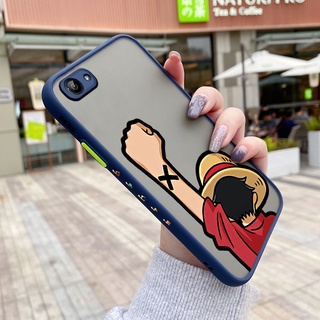 เคสโทรศัพท์มือถือ ซิลิโคนนิ่ม แบบบาง ป้องกันกล้อง ลายแบรนด์ลูฟี่ สําหรับ VIVO Y71 Y71i