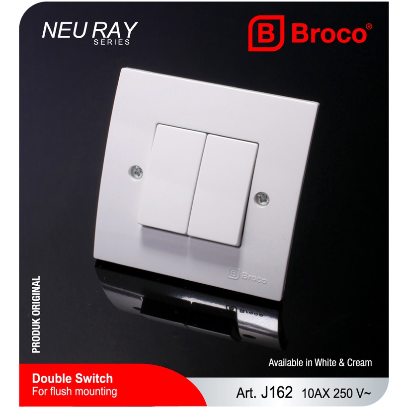 Broco Electrical Neu Ray J162 Switch Series