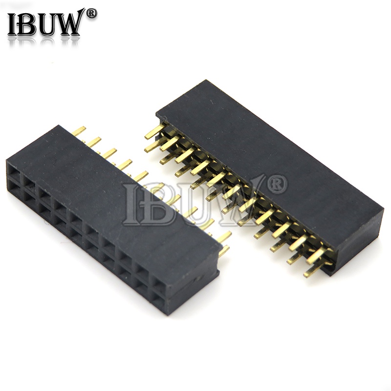 ซ็อกเก็ตตัวเมีย แถวคู่ พิช 2.54 มม. 2*2p 3PIN 4PIN 5PIN 6PIN 7PIN 8PIN 9PIN 20PIN สําหรับ arduino 10 ชิ้น