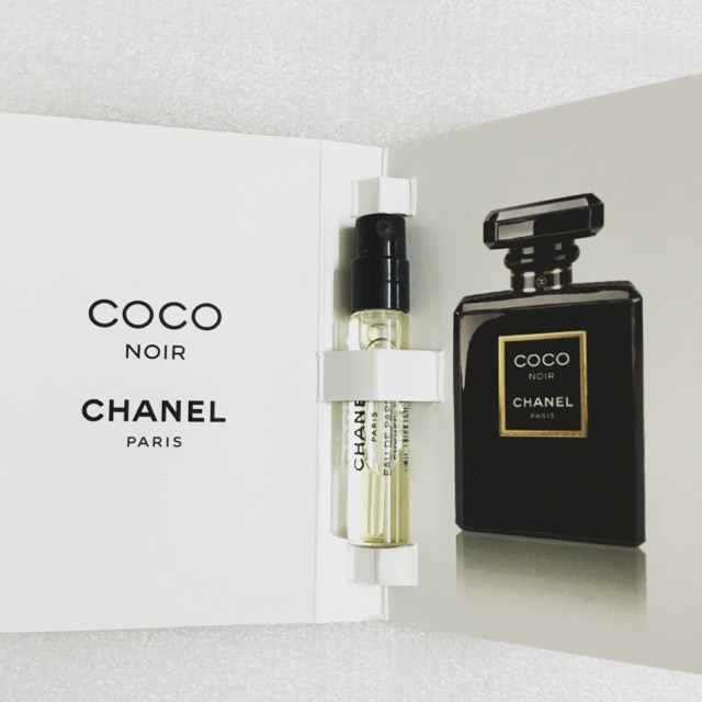 Chanel coco noir vial