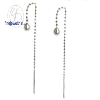 ต่างหู-ต่างหูเงิน-เงินแท้ 925-ออกแบบพิเศษ-Silver-Design-Earring-finejewelthai - E104800-2