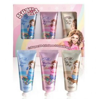 เซ็ตรองพื้น Baviphat Sugar Girl Collagen BB &amp; Primer Limited Set 3 ชิ้น 