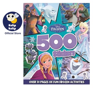 หนังสือกิจกรรมสติกเกอร์ Frozen Disney 500 พร้อมกิจกรรมสนุก และ 48 หน้า สําหรับเด็ก