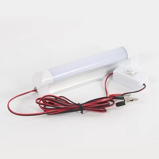 LED 12V มีสวิตช์เปิดปิด LED T8 12V DC ขนาด 20W 120CM/10W 60CM/5W 30CM.สายยาว2เมตร