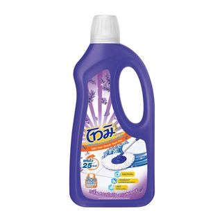 น้ำยาถูพื้น กลิ่นฮอกไกโด ลาเวนเดอร์ 850 มล. โทมิ น้ำยาเช็ดกระจก Floor Cleaner, Hokkaido Lavender Scent 850 ml.