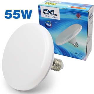 หลอดไฟ CKL LED UFO แสงสีขาว 55W รุ่น Dish-Light-Bulb