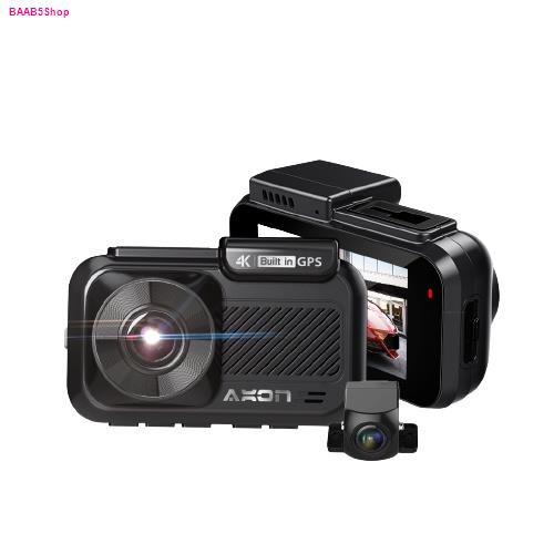 [ลด 100.- โค้ด 8DE8KQAF] AXON Nitro 4K กล้องติดรถยนต์ 2 กล้อง กล้องหน้า กล้องหลัง FullHD ดู/บันทึกผ่านแอพมือถือ มี GPS W