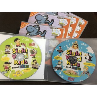 DVD Sight word Kids เสริมทักษะการอ่านภาษาอังกฤษสำหรับเด็ก