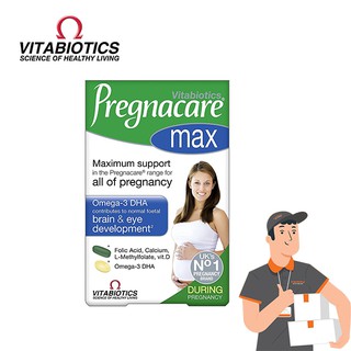 ของแท้!! พร้อมส่ง👍Vitabiotics Pregnacare Max, 84 Tablets/Capsules