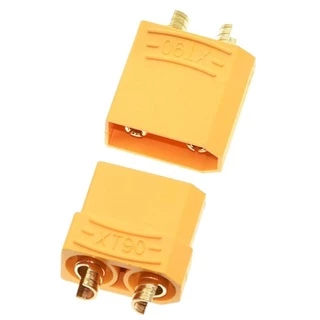 ขั้วต่อแบตเตอรี่ คอนเนคเตอร์ต่อสายไฟแบตเตอรี่ XT30/XT60/XT90 Connectors, XT-30/60/90 Male + Female Bullet Connectors